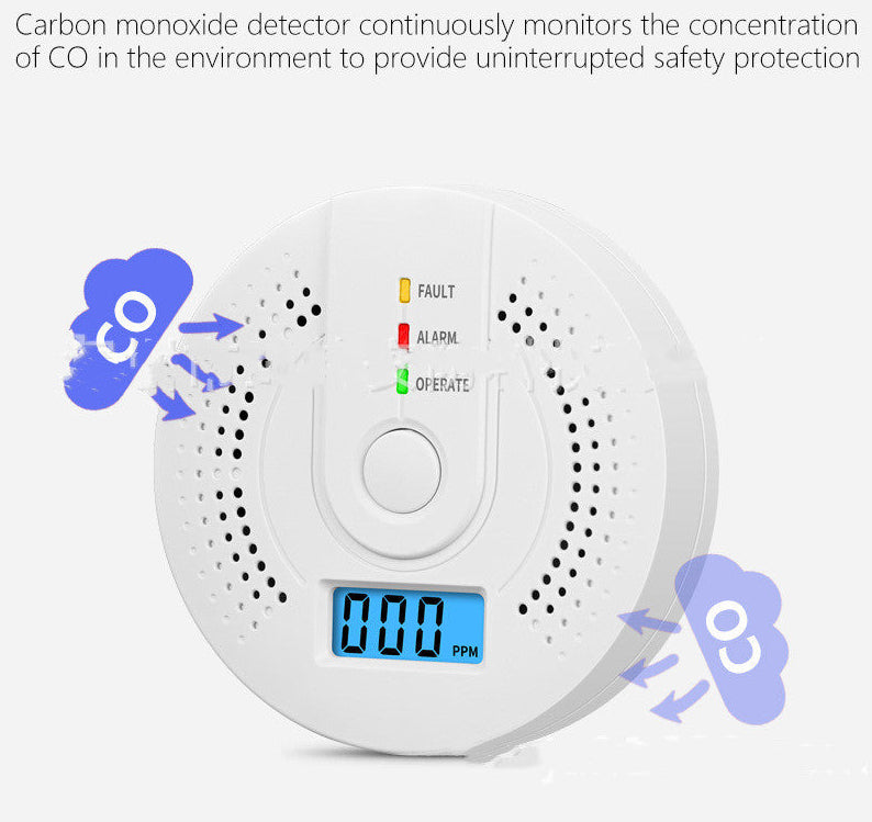 Portable Travel Carbon Monoxide Detector