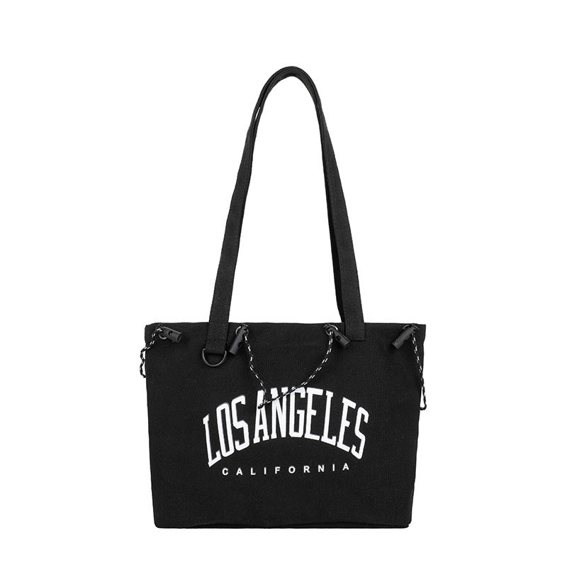Casual Minimalist L.A Travel Tote Bag