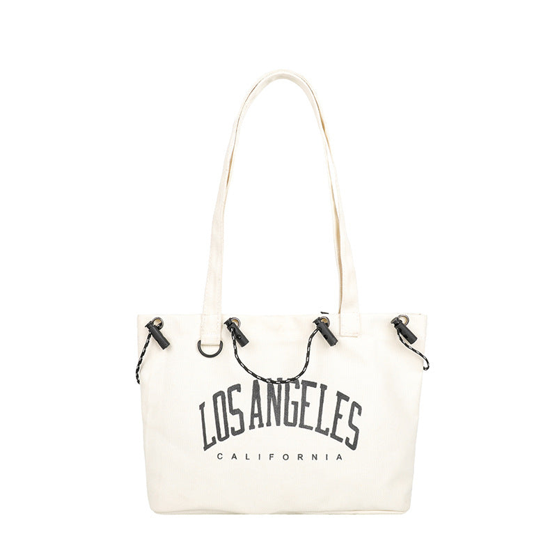 Casual Minimalist L.A Travel Tote Bag