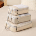 VitaRoam Travel Storage Bags With Dual Zip Compression • 3 Piece Set