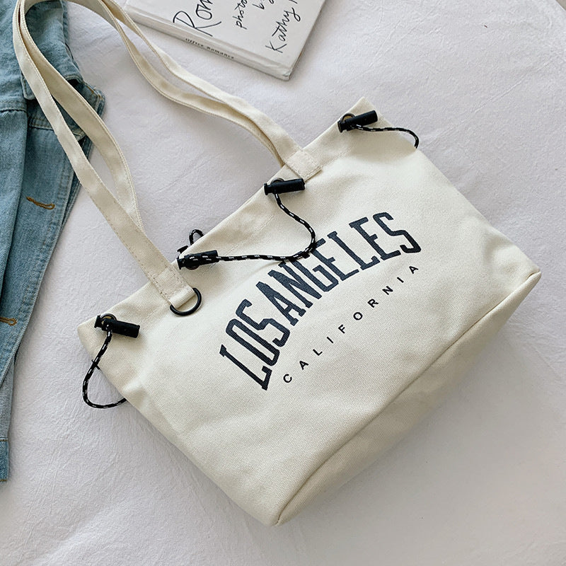 Casual Minimalist L.A Travel Tote Bag