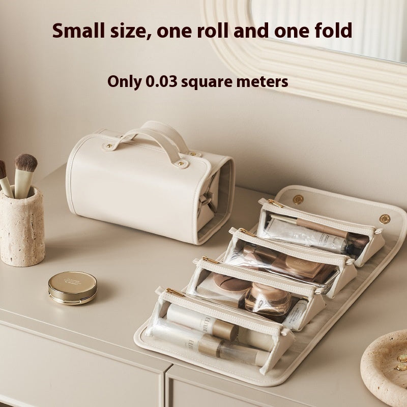 Portable Folding Cosmetic Bag- Large Capacity