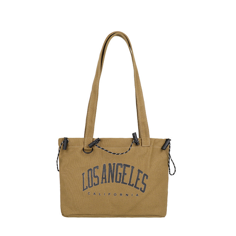 Casual Minimalist L.A Travel Tote Bag